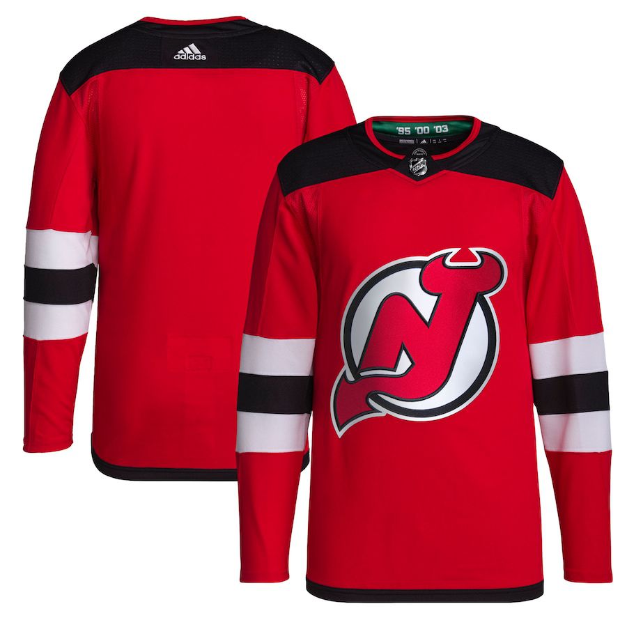 Men New Jersey Devils adidas Red Home Primegreen Authentic Pro NHL Jersey->customized nhl jersey->Custom Jersey